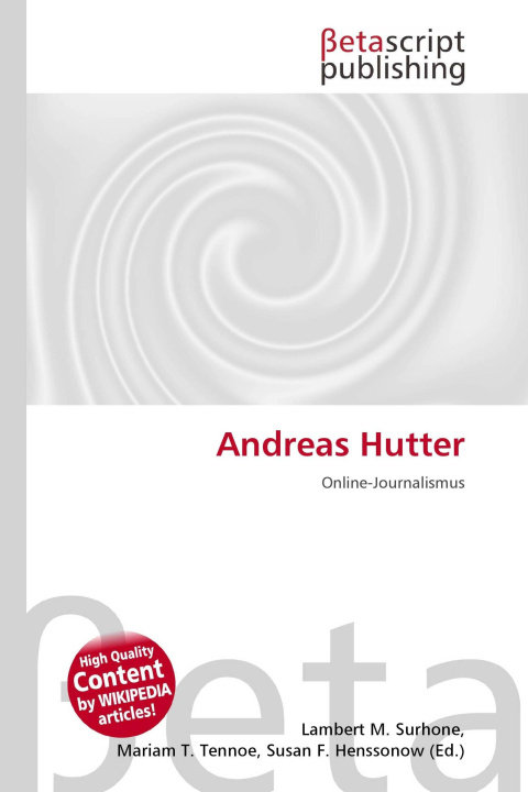 Knjiga Andreas Hutter Mariam T. Tennoe