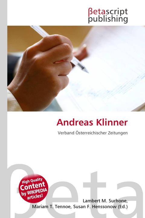 Kniha Andreas Klinner Mariam T. Tennoe