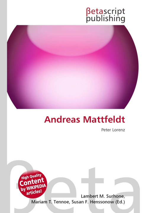 Libro Andreas Mattfeldt Mariam T. Tennoe