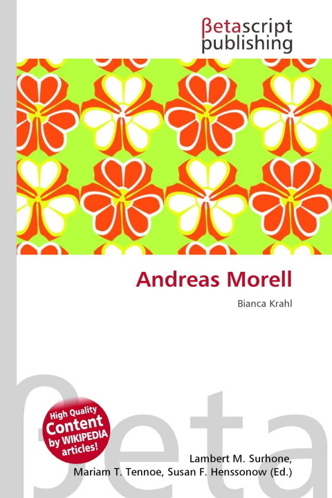 Kniha Andreas Morell Mariam T. Tennoe