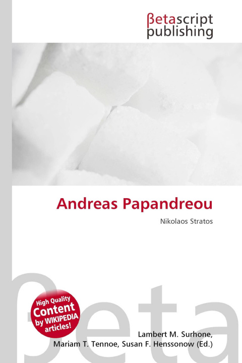 Kniha Andreas Papandreou Mariam T. Tennoe