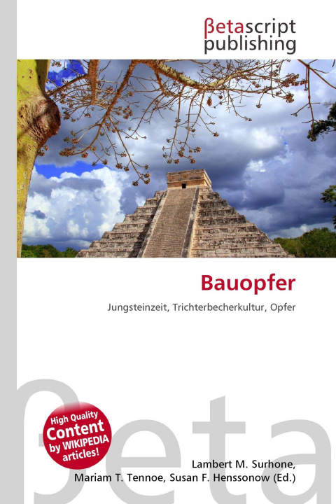 Kniha Bauopfer Mariam T. Tennoe