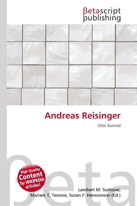 Knjiga Andreas Reisinger Mariam T. Tennoe