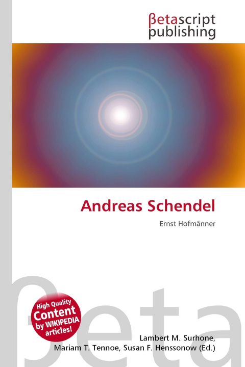 Kniha Andreas Schendel Mariam T. Tennoe