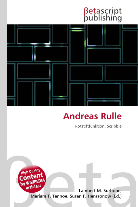Kniha Andreas Rulle Mariam T. Tennoe