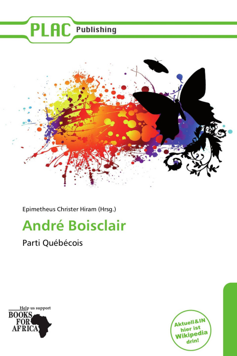 Kniha André Boisclair 