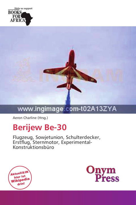Kniha Berijew Be-30 