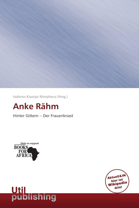 Könyv Anke Rähm 