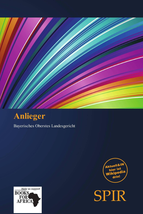 Kniha Anlieger 