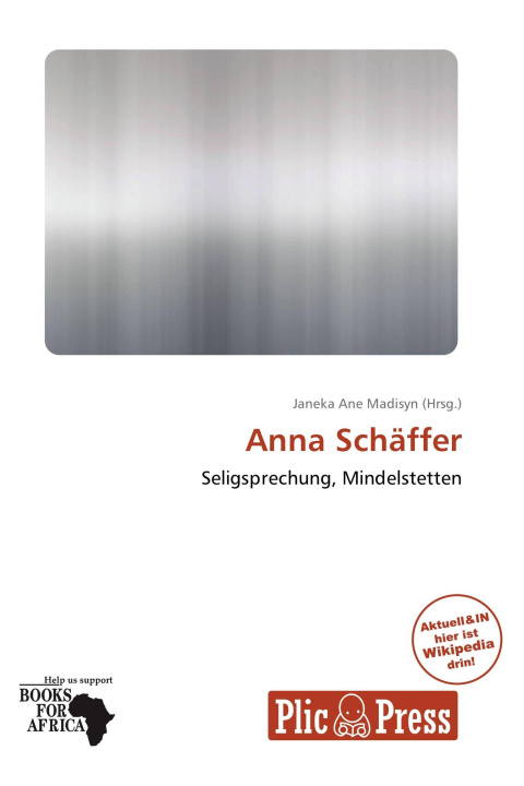 Kniha Anna Schäffer 