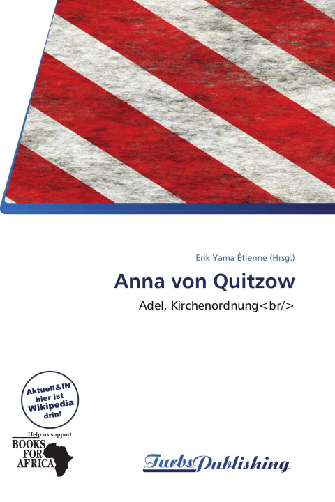 Knjiga Anna von Quitzow 