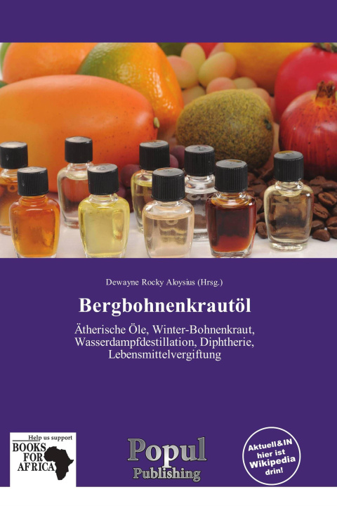 Kniha Bergbohnenkrautöl 
