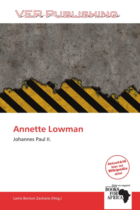 Könyv Annette Lowman 