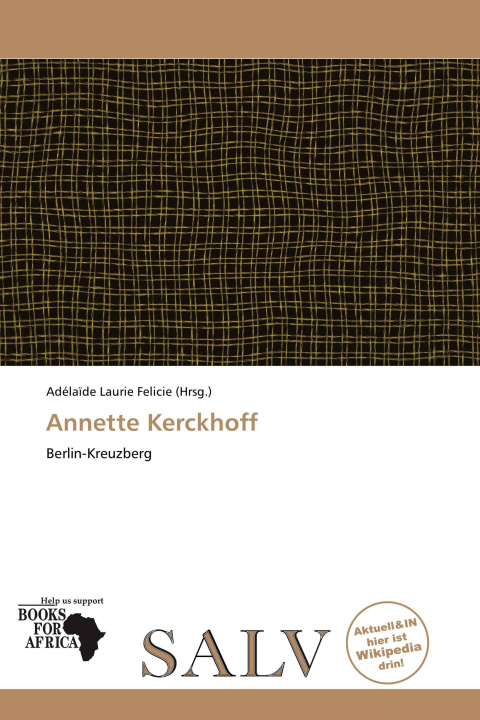 Kniha Annette Kerckhoff 