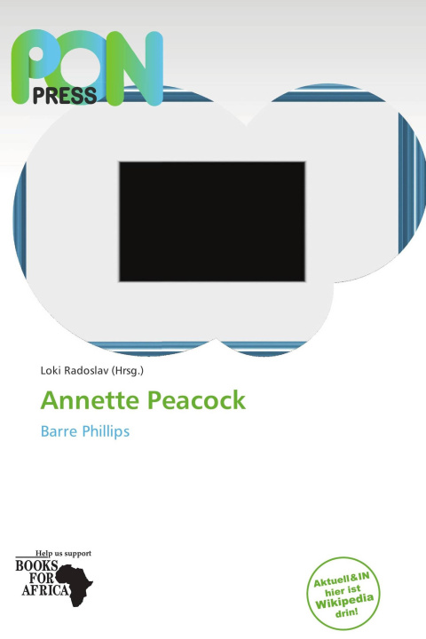 Kniha Annette Peacock 