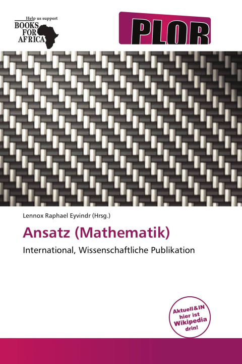 Kniha Ansatz (Mathematik) 