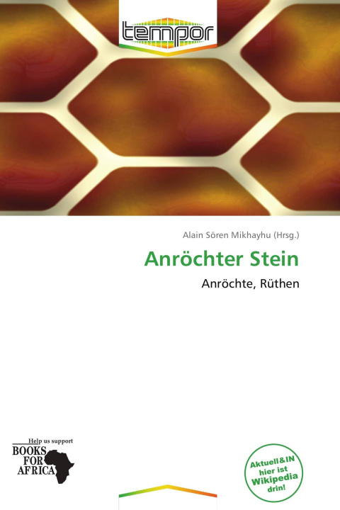 Kniha Anröchter Stein 