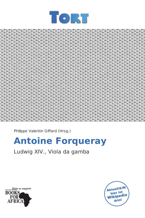Könyv Antoine Forqueray 
