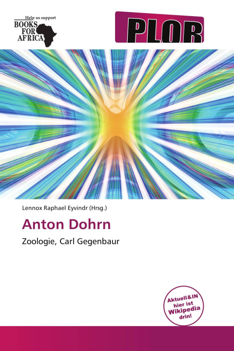 Kniha Anton Dohrn 