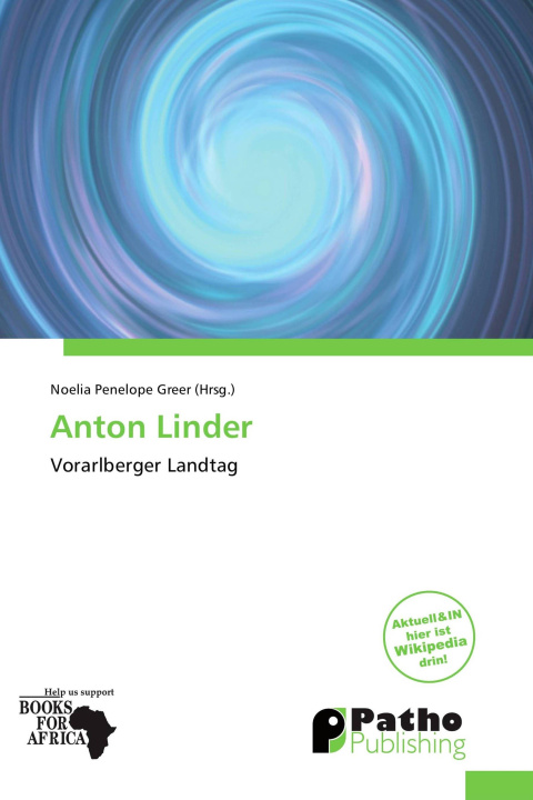 Kniha Anton Linder 
