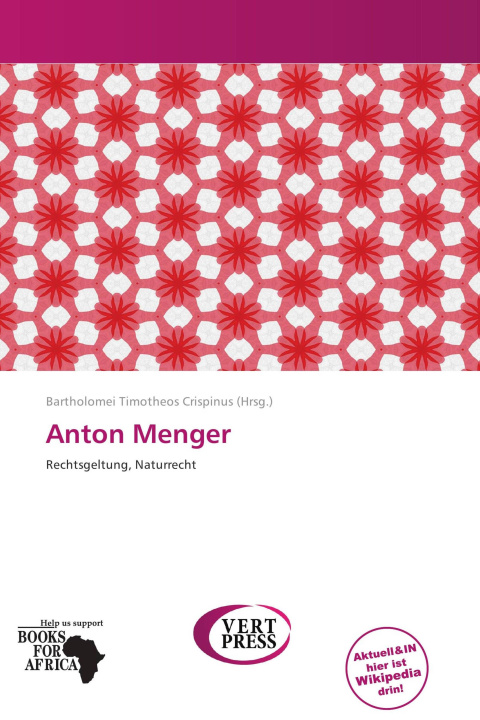Kniha Anton Menger 