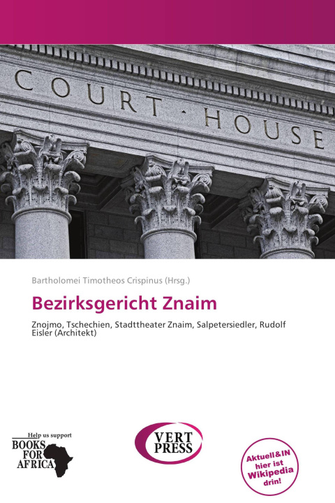 Knjiga Bezirksgericht Znaim 