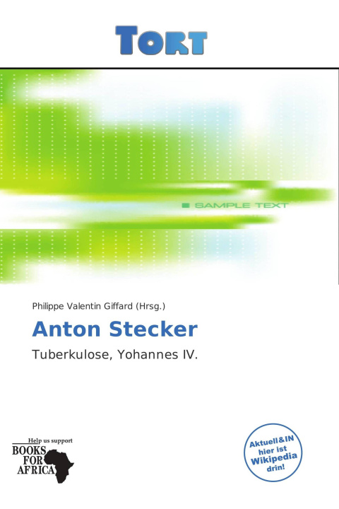 Kniha Anton Stecker 