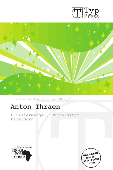 Knjiga Anton Thraen 