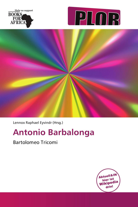 Kniha Antonio Barbalonga 