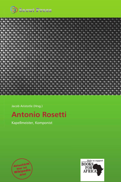 Kniha Antonio Rosetti 