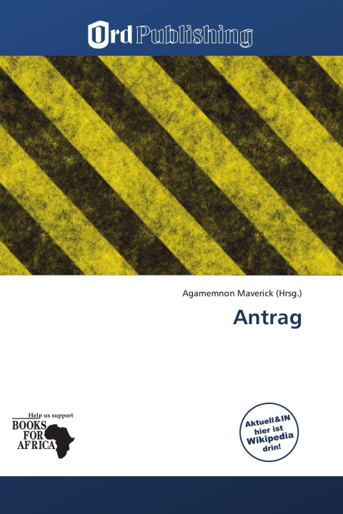 Kniha Antrag 