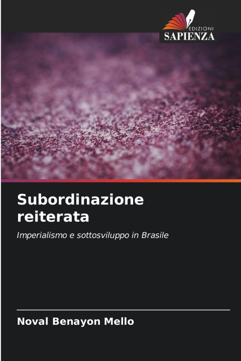 Boek Subordinazione reiterata Noval Benayon Mello