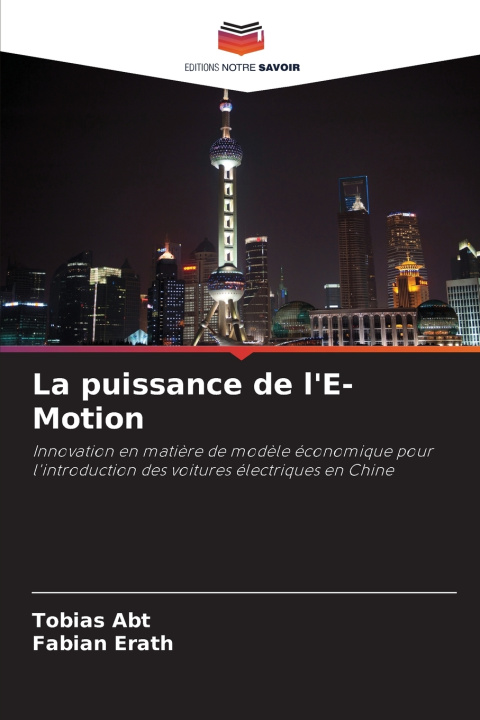 Kniha La puissance de l'E-Motion Tobias Abt