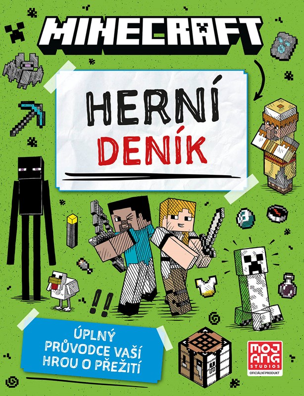 Kniha Minecraft - Herní deník 