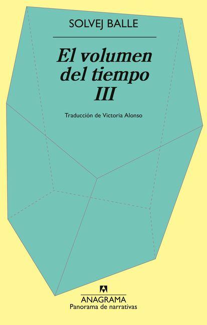 Kniha El Volumen del Tiempo III Solvej Balle