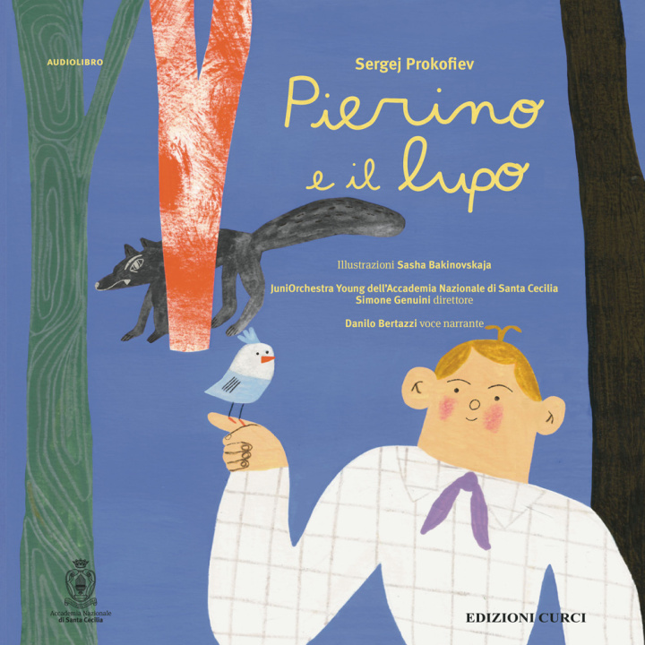Kniha Pierino e il lupo Sergej Prokofiev