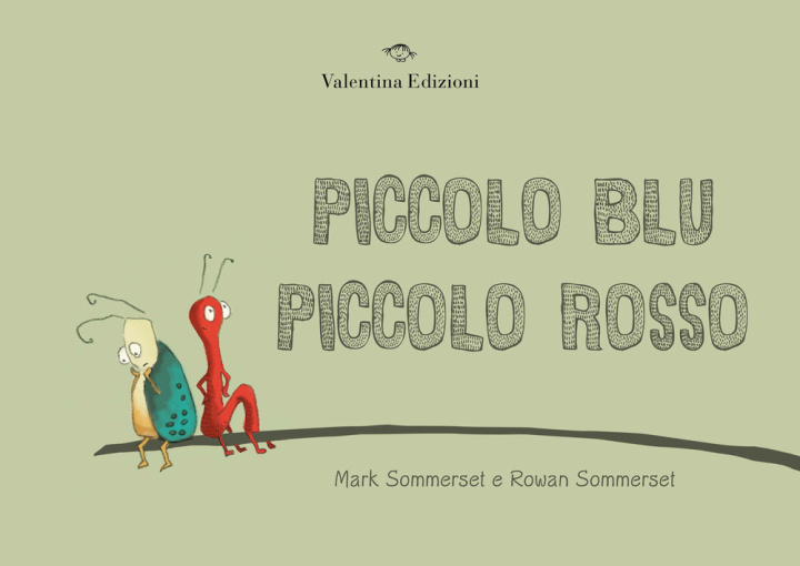 Boek Piccolo blu piccolo rosso Mark Sommerset