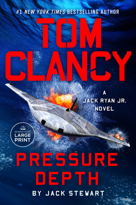 Kniha Tom Clancy Pressure Depth STEWART