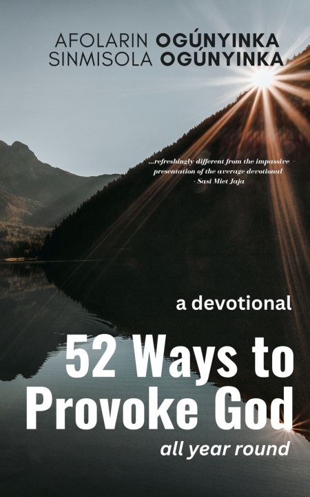 Książka 52 Ways to Provoke God Sinmisola Ogunyinka