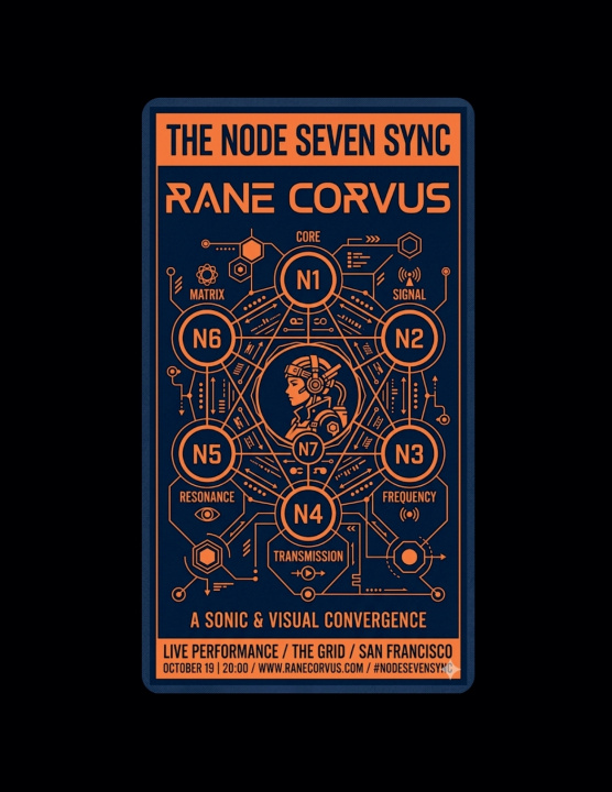 Kniha The Node Seven Sync Rane Corvus