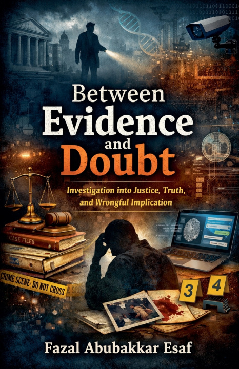 Könyv Between Evidence and Doubt Fazal Abubakkar Esaf