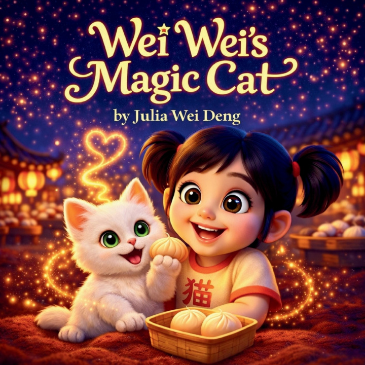 Kniha Wei Wei's Magic Cat Julia Wei Deng