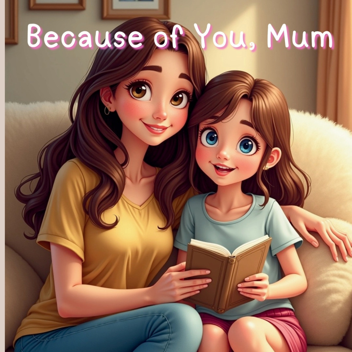 Knjiga Because of You, Mum Lancerus Allerton