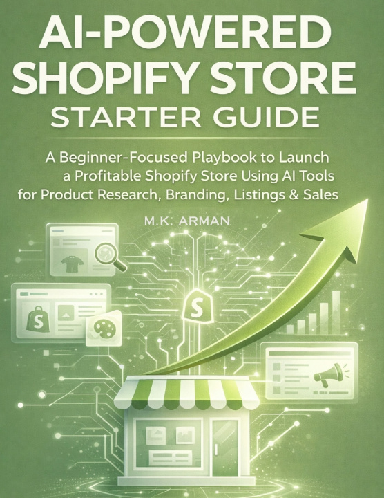 Kniha AI-Powered Shopify Store Starter Guide M.K. Arman