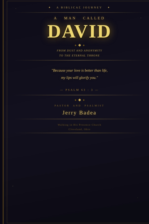 Kniha "A MAN CALLED DAVID Jerry Badea