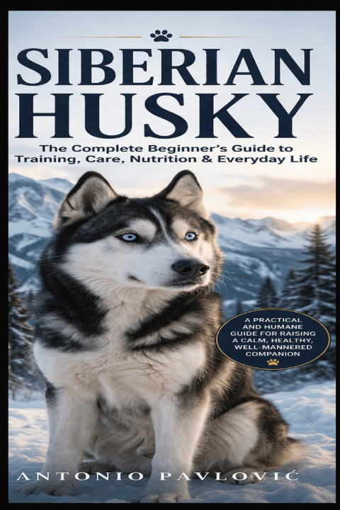 Boek Siberian Husky ANTONIO PAVLOVIĆ