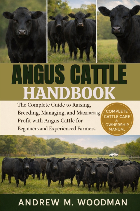 Kniha ANGUS CATTLE HANDBOOK ANDREW M. WOODMAN