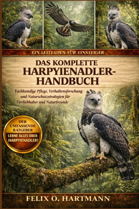 Kniha DAS KOMPLETTE HARPYIENADLER-HANDBUCH FELIX O. HARTMANN