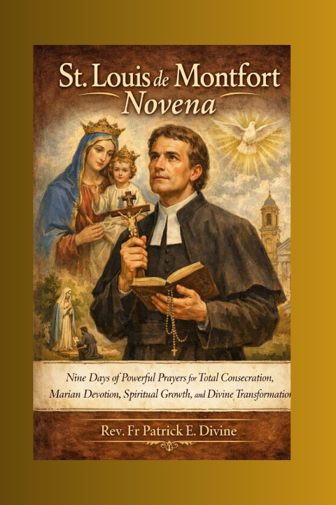 Książka St. Louis de Montfort Novena Rev.Fr Patrick E. Divine
