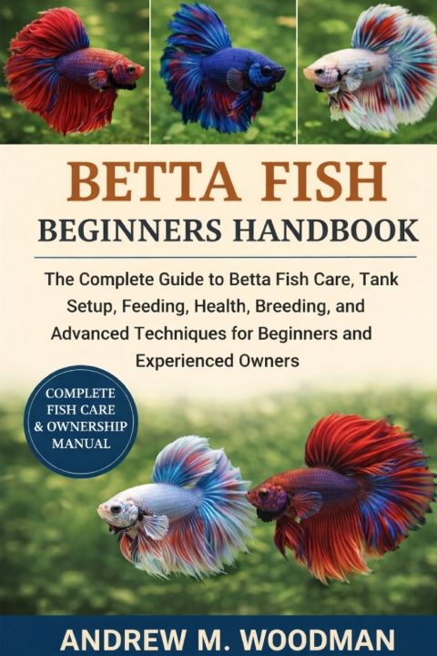 Kniha BETTA FISH BEGINNERS HANDBOOK ANDREW M. WOODMAN